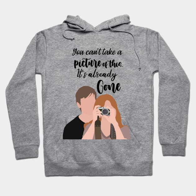 you cant take a picture of this its already gone Hoodie by aluap1006